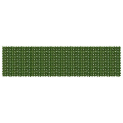 Balcony Screen with Leaves Green with grape leaves 600 cm 150 cm