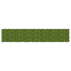 vidaXL Balcony Screen with Leaves Green and Yellow 400 x 75 cm 1