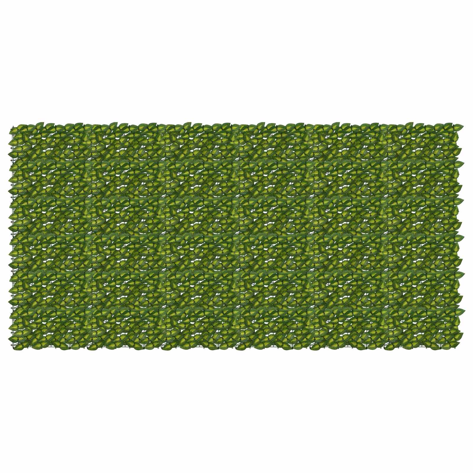 vidaXL Balcony Screen with Leaves Green and Yellow 300 x 150 cm 1