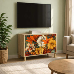 vidaXL TV Cabinet GENNEP 69 x 33 x 50 cm Sonoma Engineered Wood 1