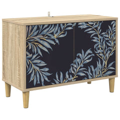 vidaXL TV Cabinet DOKKUM 69 x 33 x 50 cm Sonoma Engineered Wood 2