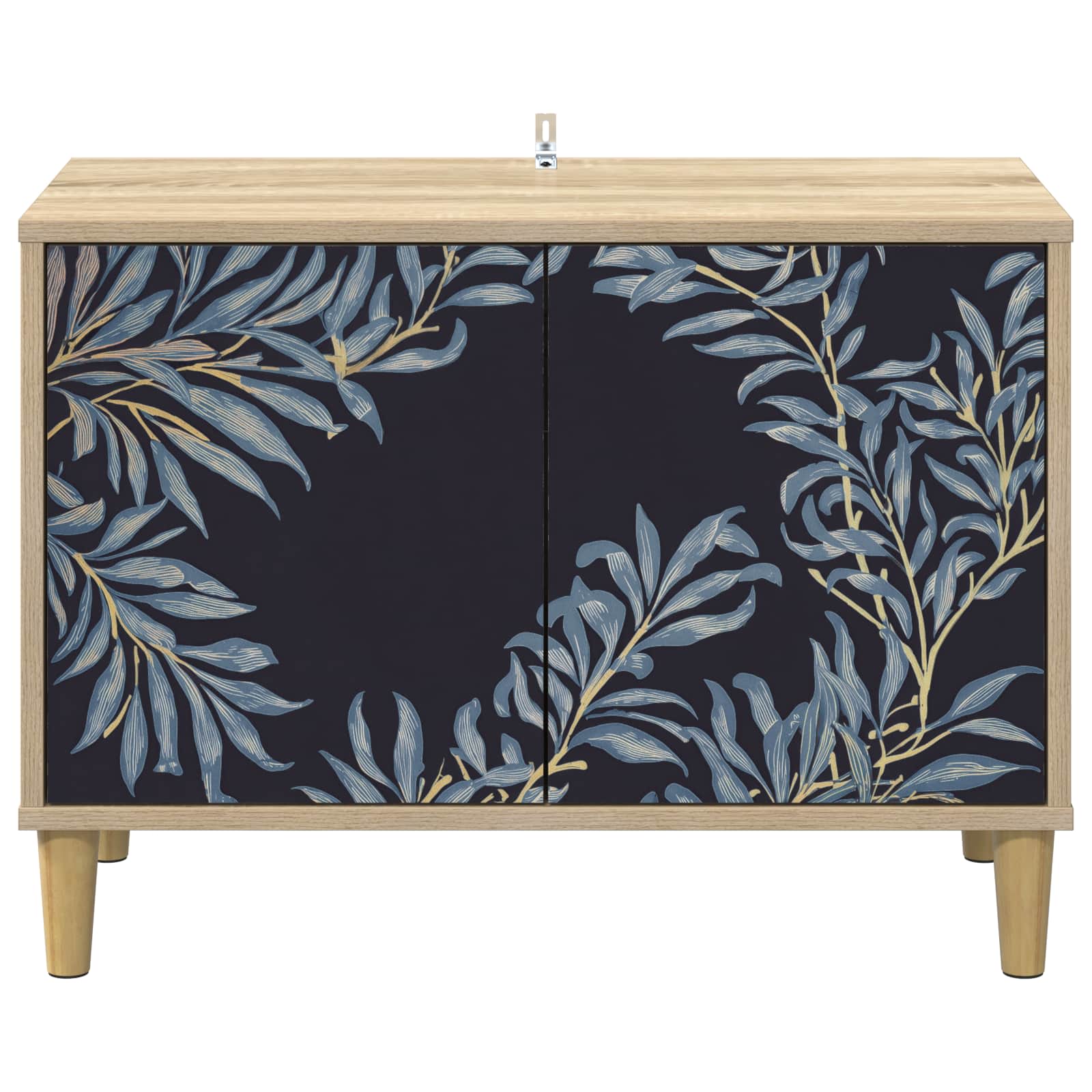 vidaXL TV Cabinet DOKKUM 69 x 33 x 50 cm Sonoma Engineered Wood 4
