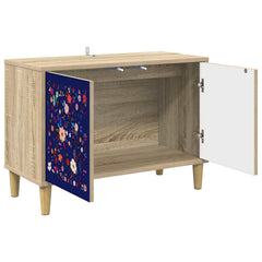 vidaXL TV Cabinet MAINZ 69 x 33 x 50 cm Sonoma Engineered Wood 4