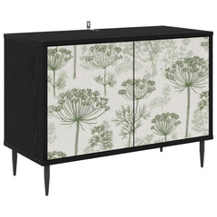 vidaXL TV Cabinet GOTHA 69 x 33 x 50.5 cm Black Oak Engineered Wood 2