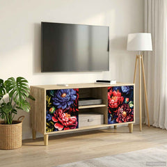vidaXL TV Cabinet KIEL 102 x 33 x 50 cm Sonoma Engineered Wood 1