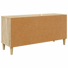 TV Cabinet BONN 102 x 33 x 50 cm Sonoma Engineered Wood Tropical jungle print