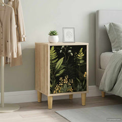 vidaXL Bedside Cabinet RHENEN Sonoma Oak 36 x 33 x 50 cm 1