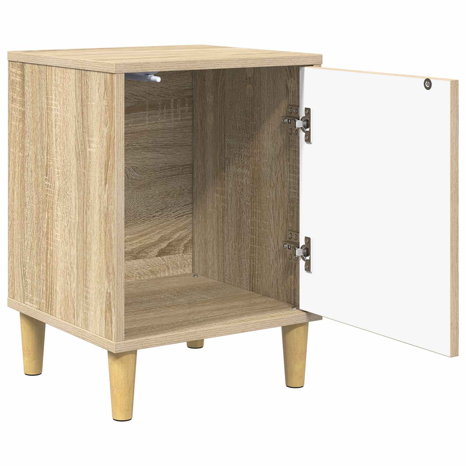vidaXL Bedside Cabinet RHENEN 2 pcs Sonoma Oak 36 x 33 x 50 cm 5