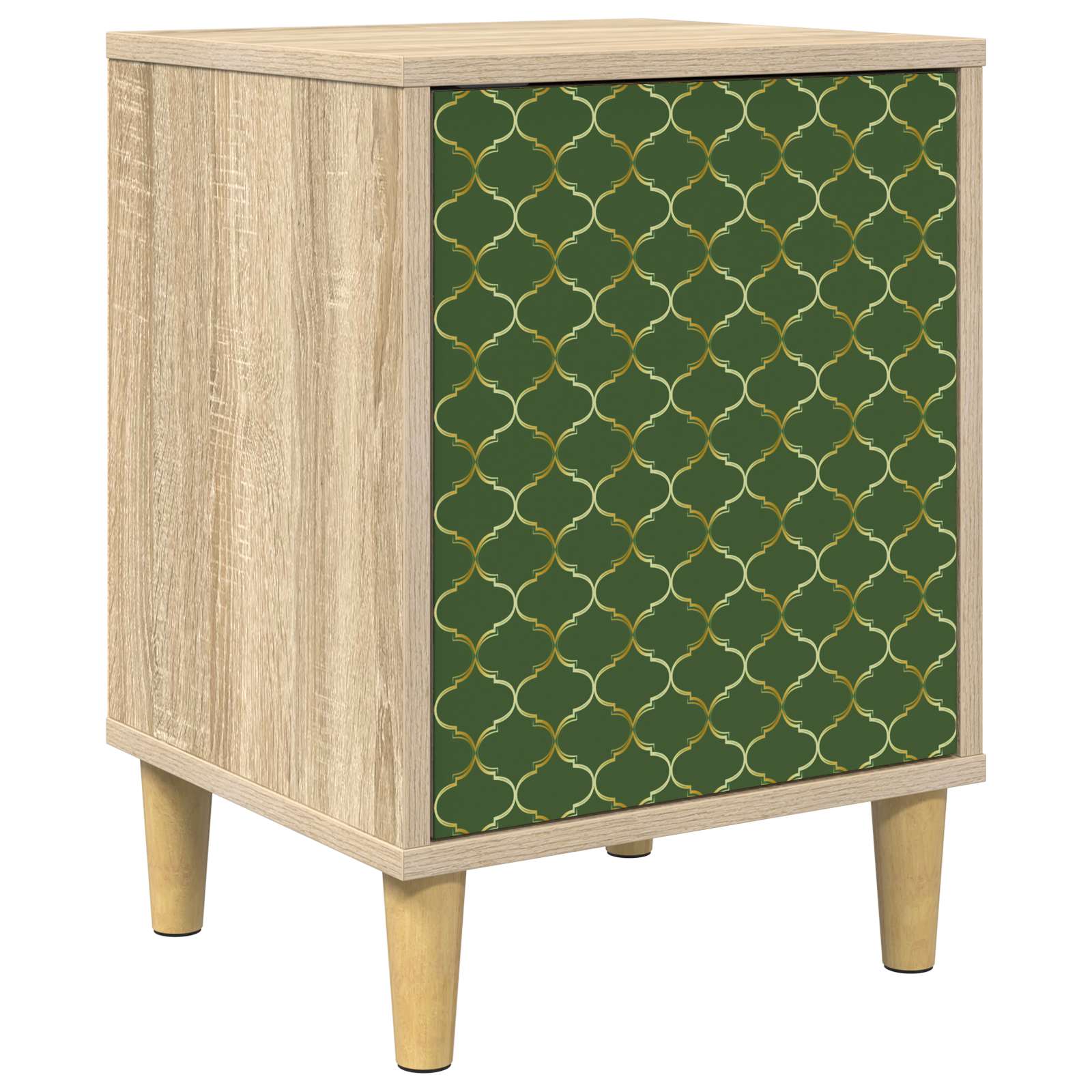 vidaXL Bedside Cabinet GELEEN Sonoma Oak 36 x 33 x 50 cm 2