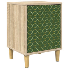 vidaXL Bedside Cabinet GELEEN Sonoma Oak 36 x 33 x 50 cm 2