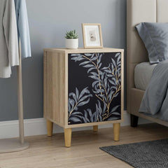 vidaXL Bedside Cabinet DOKKUM Sonoma Oak 36 x 33 x 50 cm 1