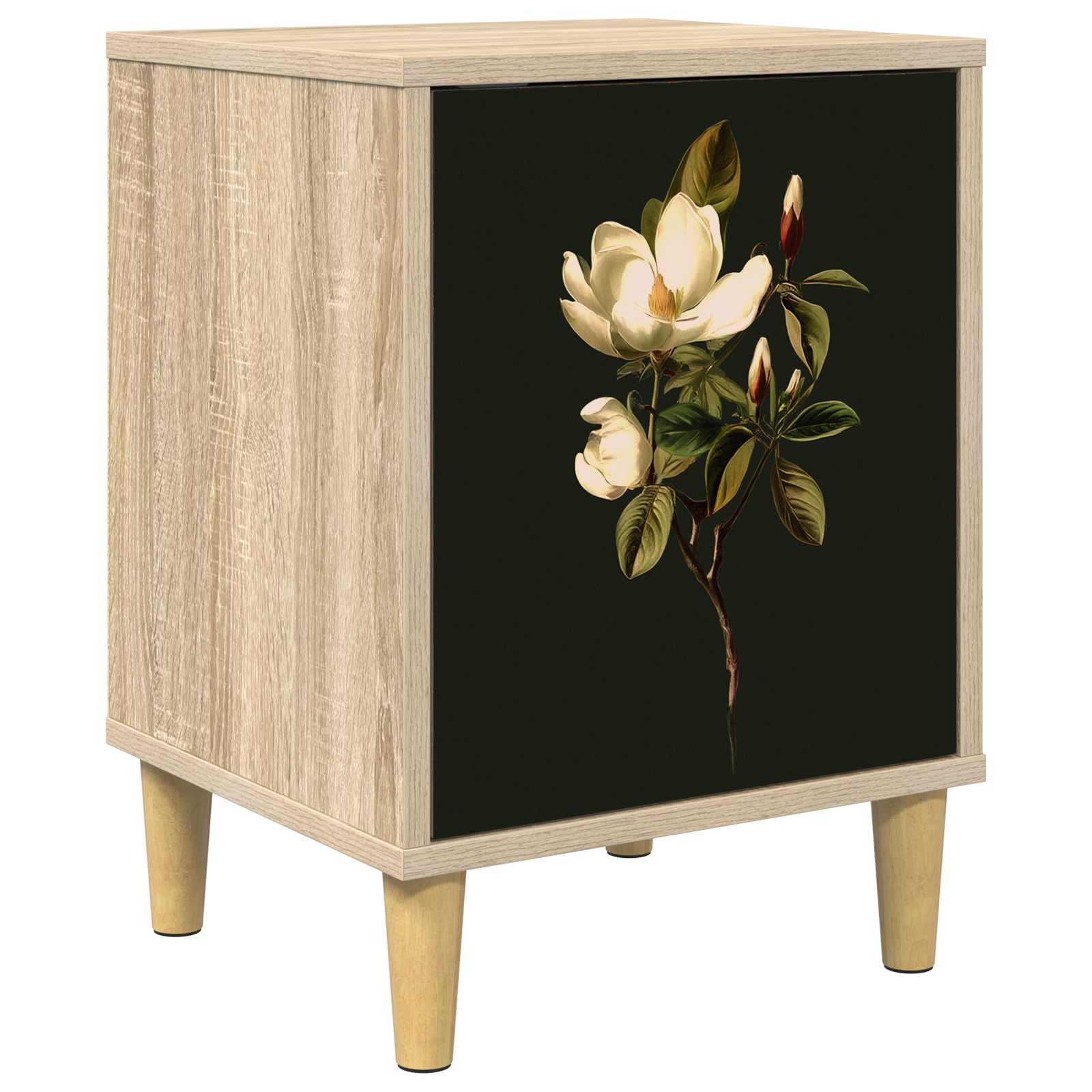 vidaXL Bedside Cabinet BREMEN Sonoma Oak 36 x 33 x 50 cm 2