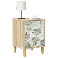 vidaXL Bedside Cabinet GOTHA Sonoma Oak 36 x 33 x 50 cm 3