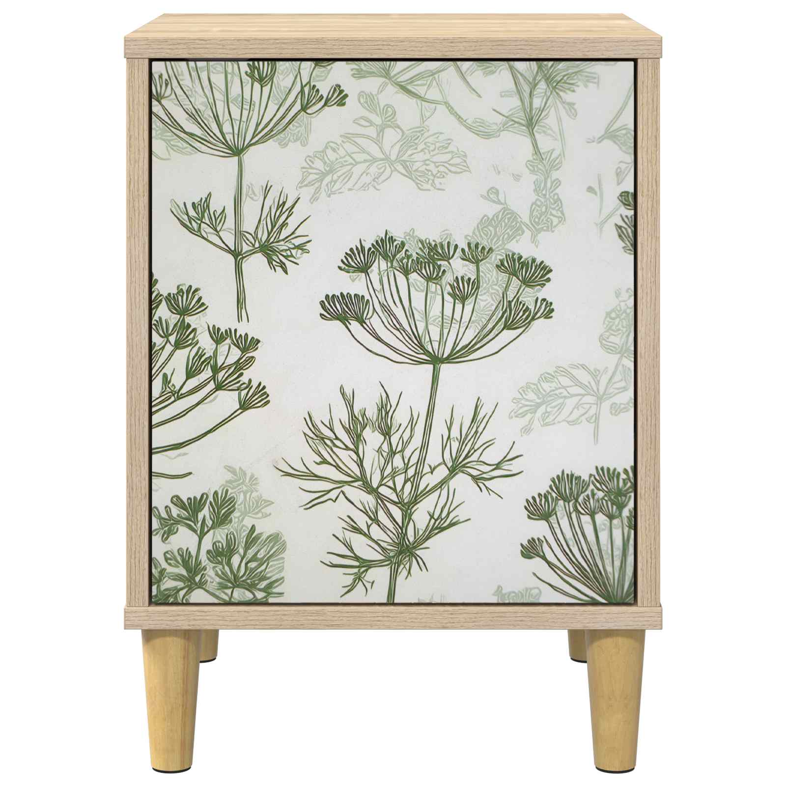 vidaXL Bedside Cabinet GOTHA 2 pcs Sonoma Oak 36 x 33 x 50 cm 6