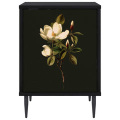 vidaXL Bedside Cabinet BREMEN Black Oak 36 x 33 x 51 cm 5