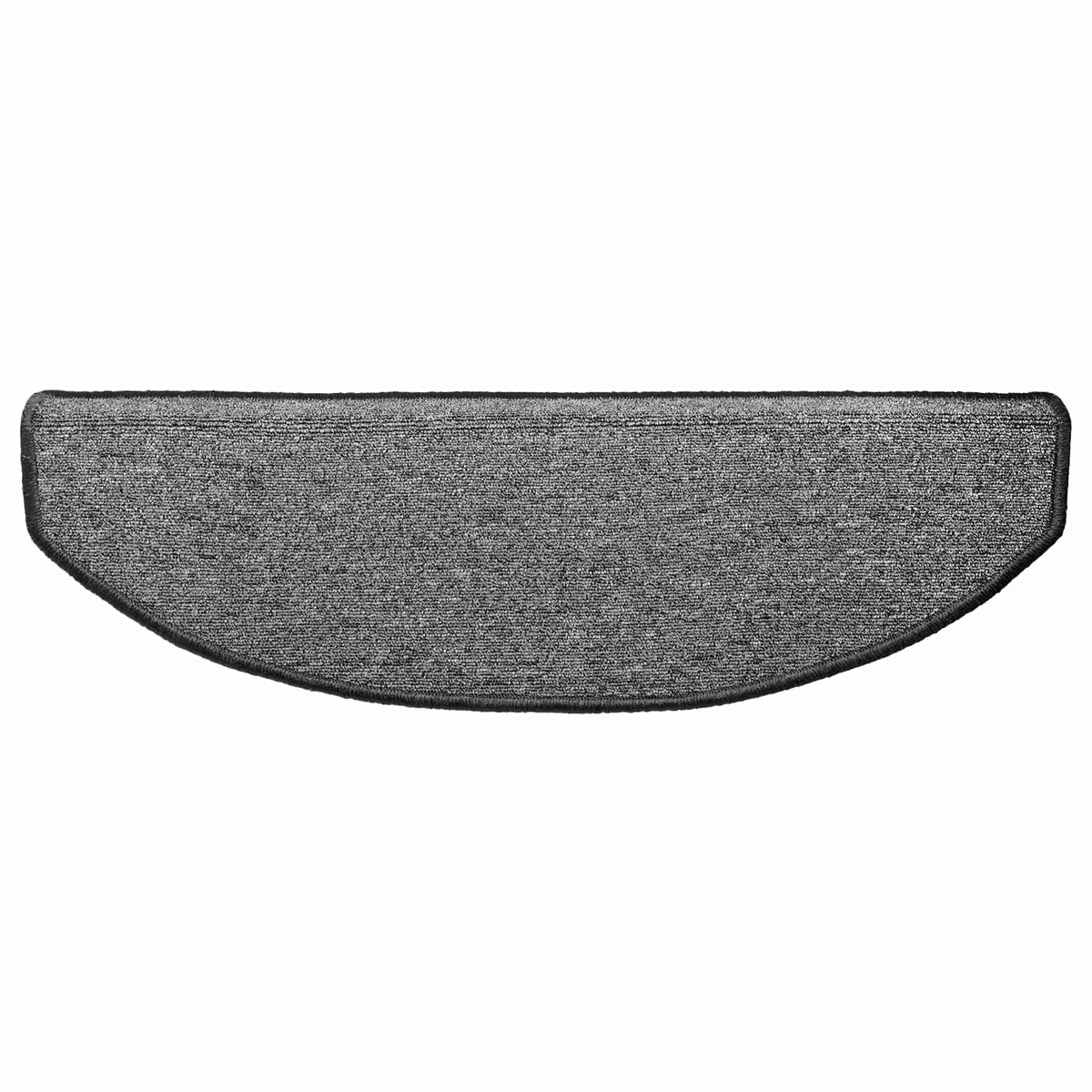 Self-adhesive Stair Mats 15 pcs 80 x 24.5 x 3.5 cm Dark grey