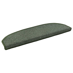 Self-adhesive Stair Mats 15 pcs 80 x 24.5 x 3.5 cm Dark green