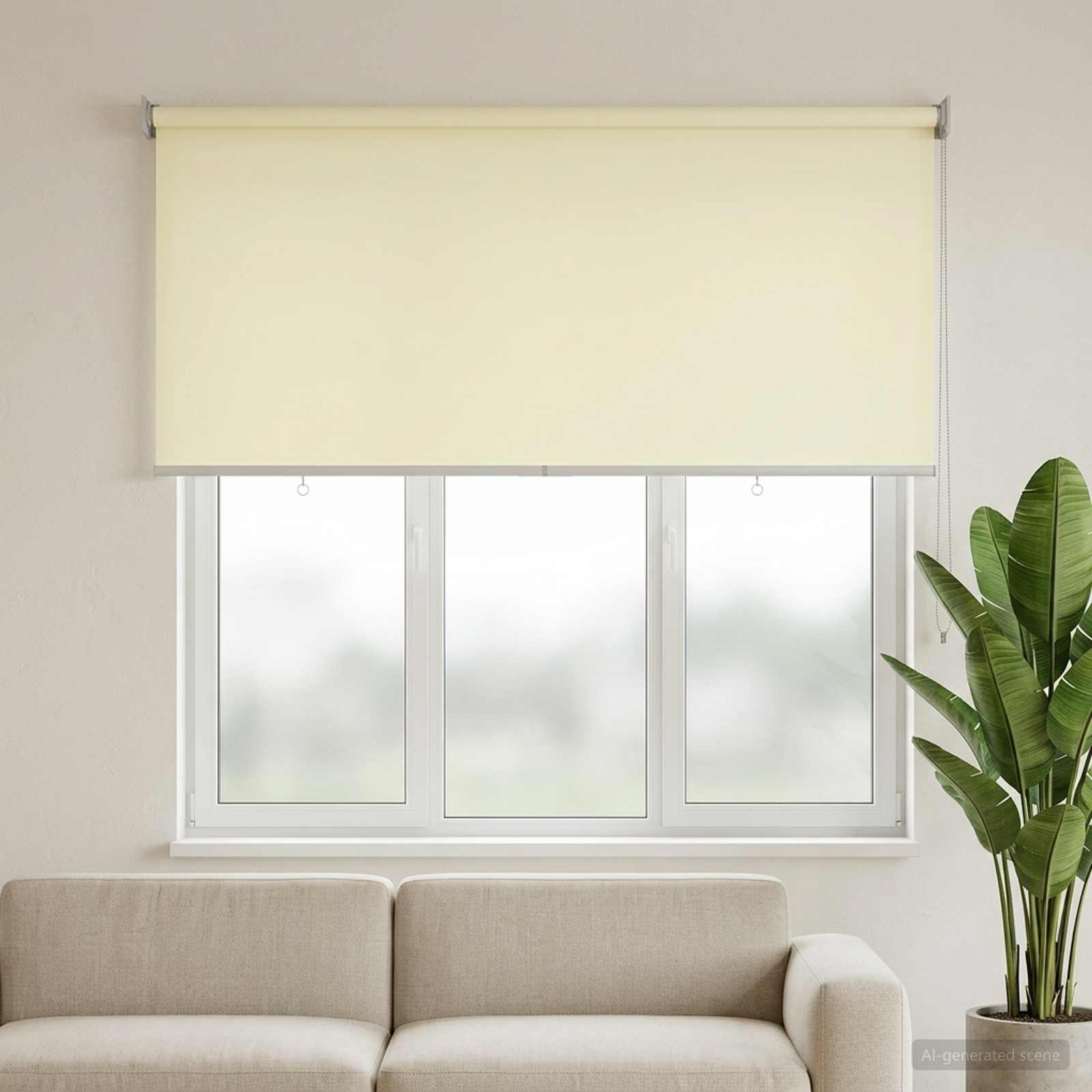 vidaXL Outdoor Roller Blind UV Protection Cream 180 x 140 cm (W x H) 3