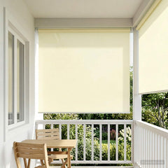 vidaXL Outdoor Roller Blind UV Protection Cream 200 x 140 cm (W x H) 1