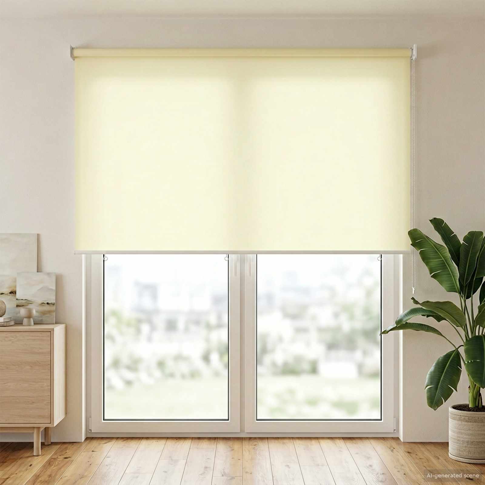 vidaXL Outdoor Roller Blind UV Protection Cream 160 x 230 cm (W x H) 3