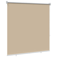 vidaXL Outdoor Roller Blind UV Protection Beige 120 x 140 cm (W x H) 4