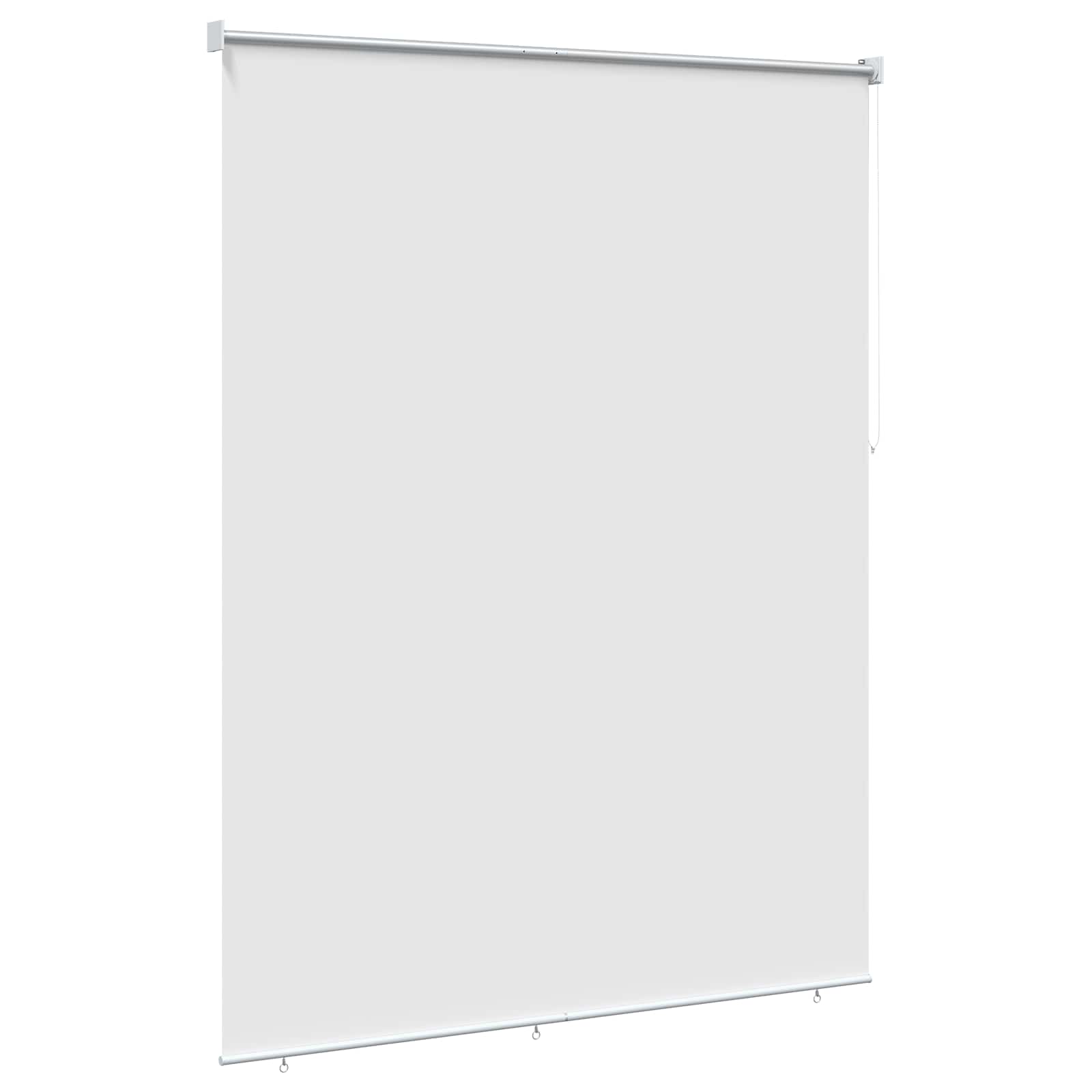 vidaXL Outdoor Roller Blind UV Protection White 180 x 140 cm (W x H) 4