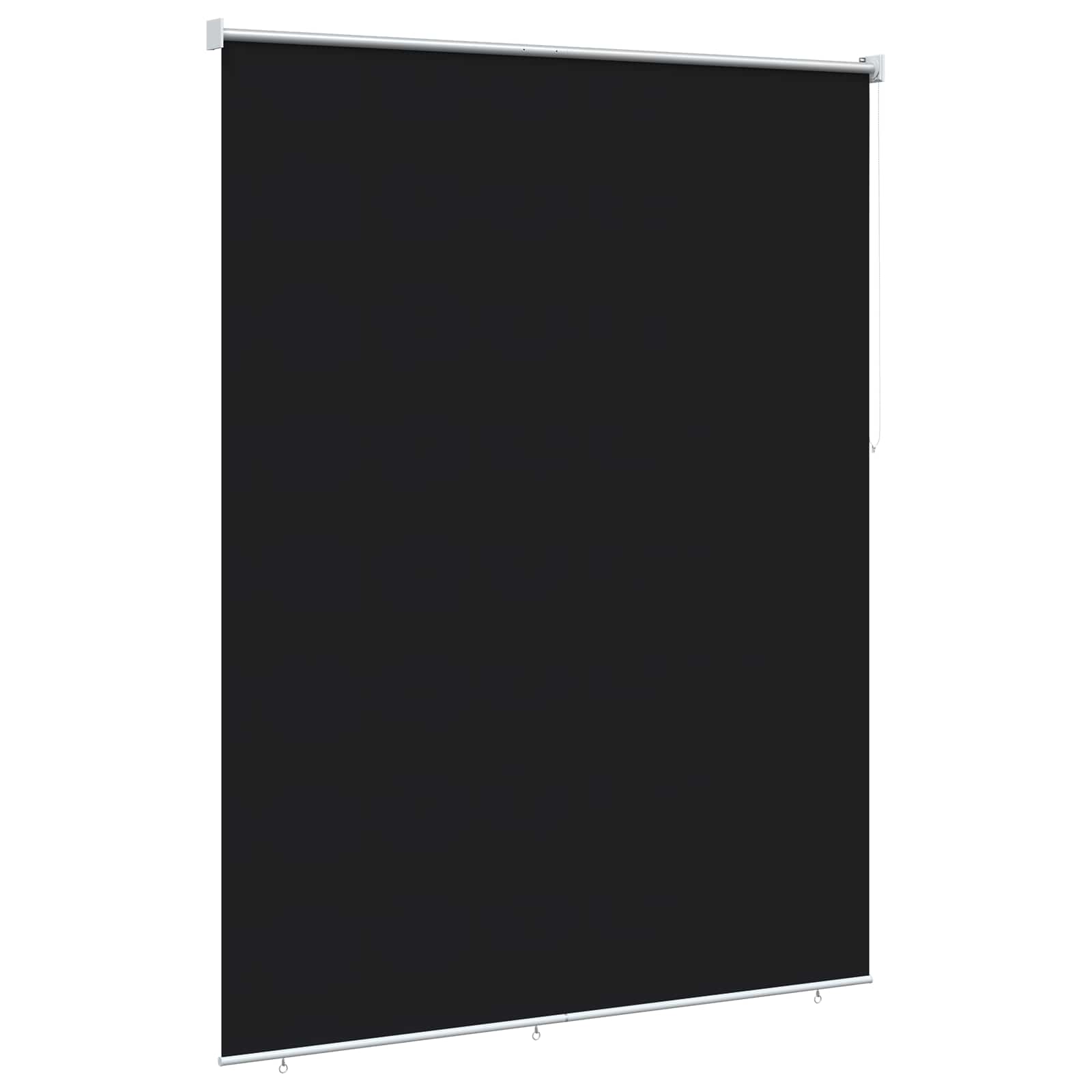 vidaXL Outdoor Roller Blind UV Protection Black 200 x 140 cm (W x H) 4