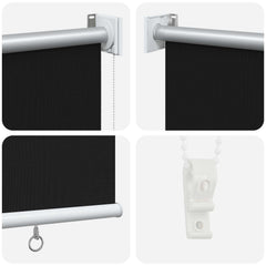 vidaXL Outdoor Roller Blind UV Protection Black 160 x 230 cm (W x H) 5