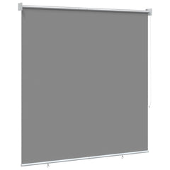 vidaXL Outdoor Roller Blind UV Protection Light Grey Polyester 4