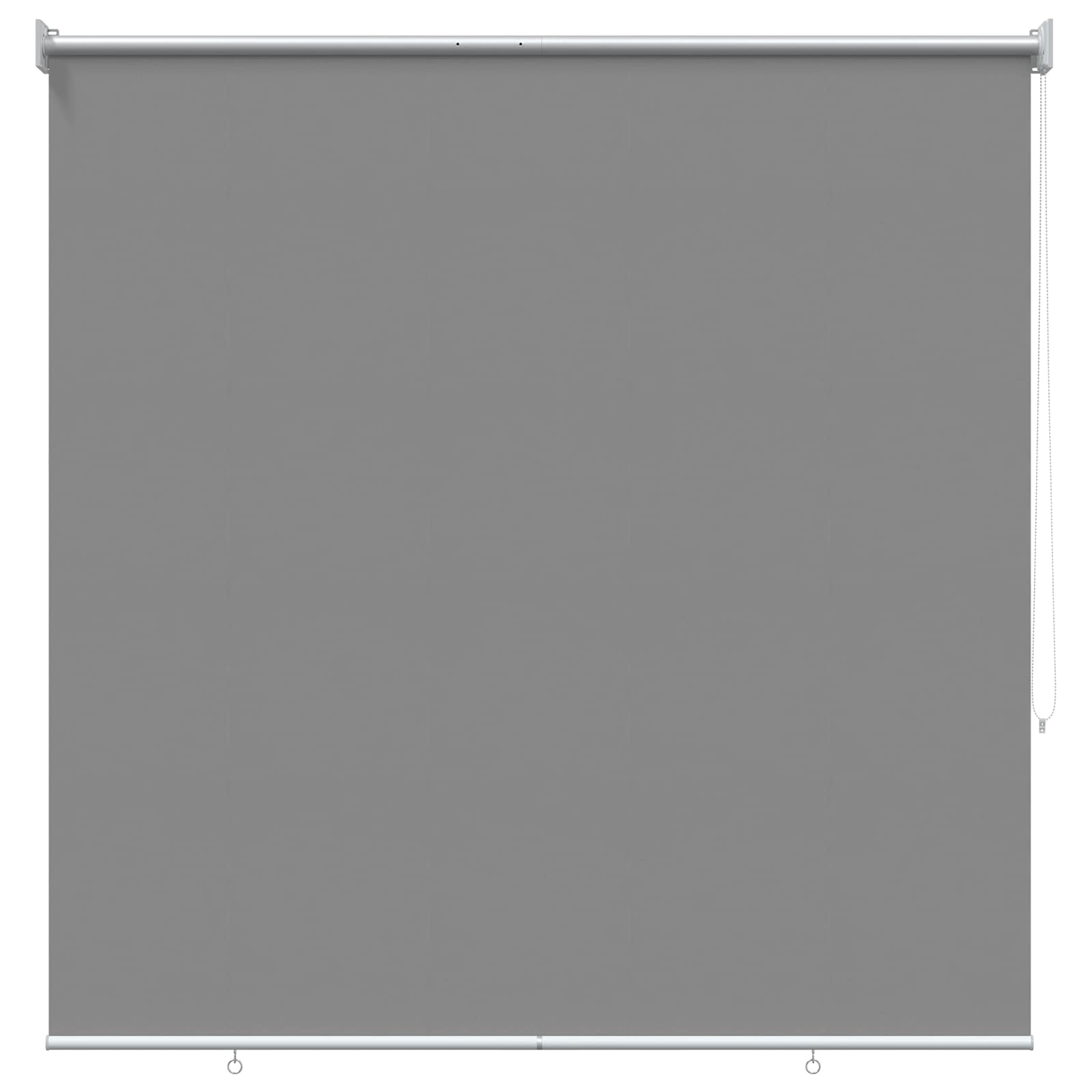 vidaXL Outdoor Roller Blind UV Protection Light Grey Polyester 2