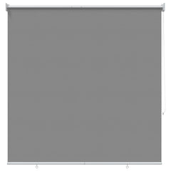 vidaXL Outdoor Roller Blind UV Protection Light Grey Polyester 2