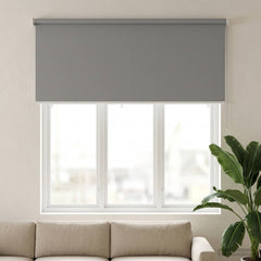 vidaXL Outdoor Roller Blind UV Protection Light Grey Polyester 3