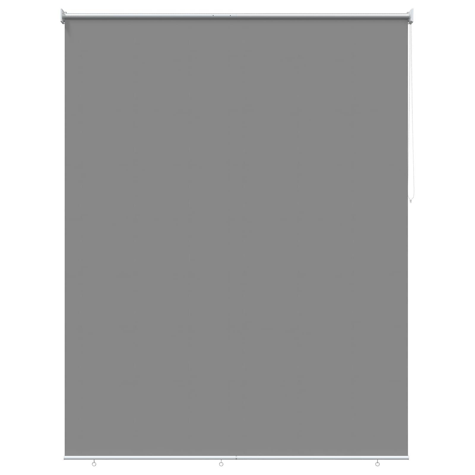 vidaXL Outdoor Roller Blind UV Protection Light Grey Polyester 2