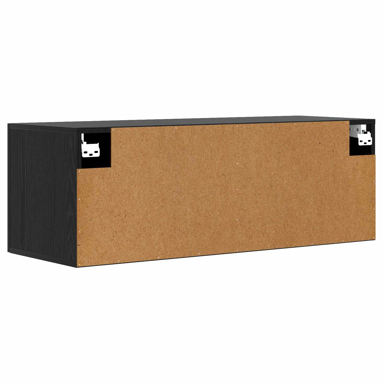 vidaXL Wall Cabinet Black oak 100 x 36.5 x 35 cm Engineered Wood 6