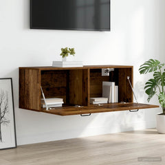 vidaXL Wall Cabinet Old wood 100 x 36.5 x 35 cm Engineered Wood 1