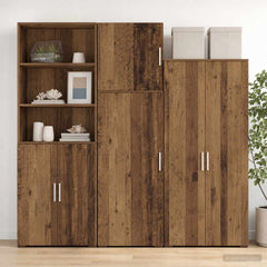 vidaXL Wall Cabinet Old wood 40 x 42.5 x 40 cm PB 3