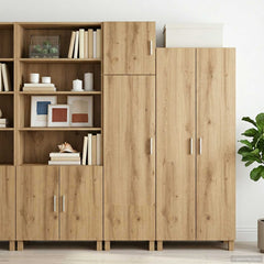 vidaXL Wall Cabinet Artisan oak 40 x 42.5 x 40 cm PB 1