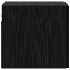 vidaXL Wall Cabinet Black Oak 40 x 42.5 x 40 cm Engineered Wood 5