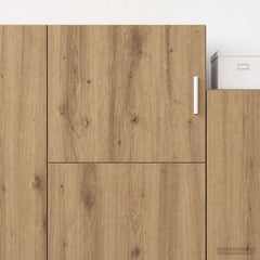 vidaXL Wall Cabinet Artisan Oak 45 x 42.5 x 40 cm Engineered Wood 1