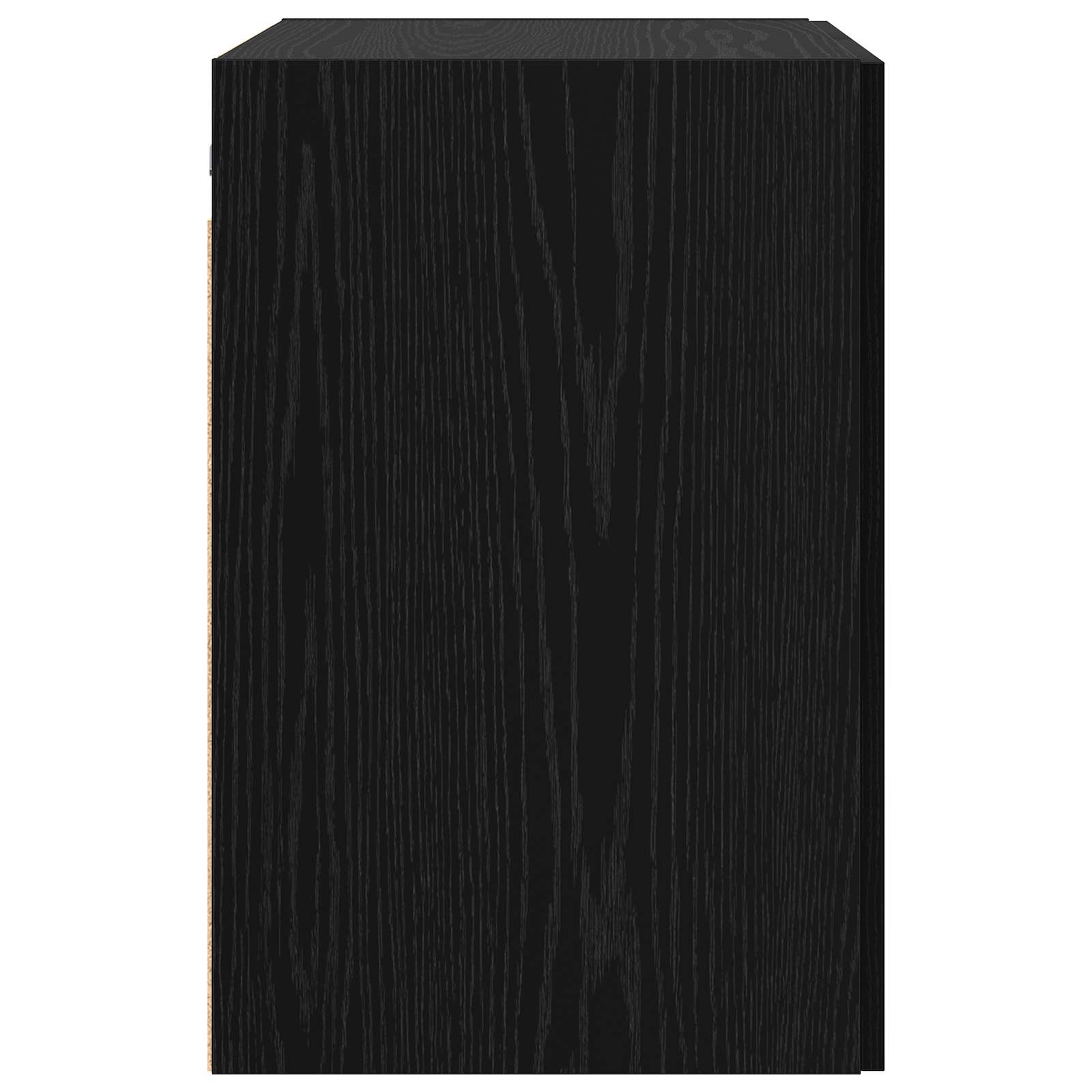 vidaXL Wall Cabinet Black Oak 80 x 42.5 x 64 cm Engineered Wood 5