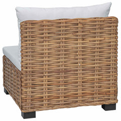 Cushions GENDT Rattan Natural Middle sofa