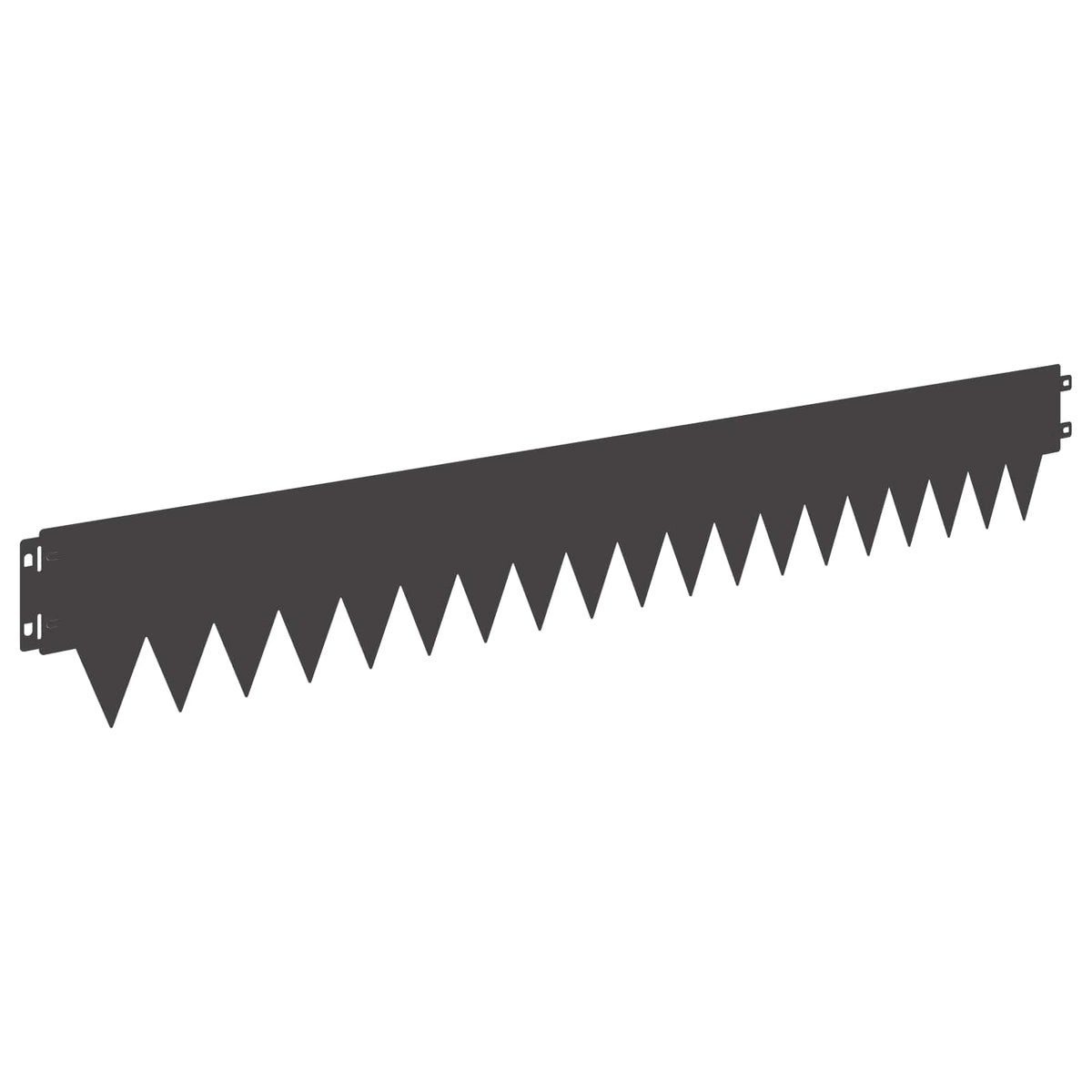 Lawn Edging Steel Black