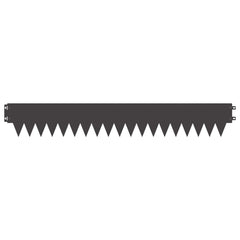 Lawn Edging Steel Black