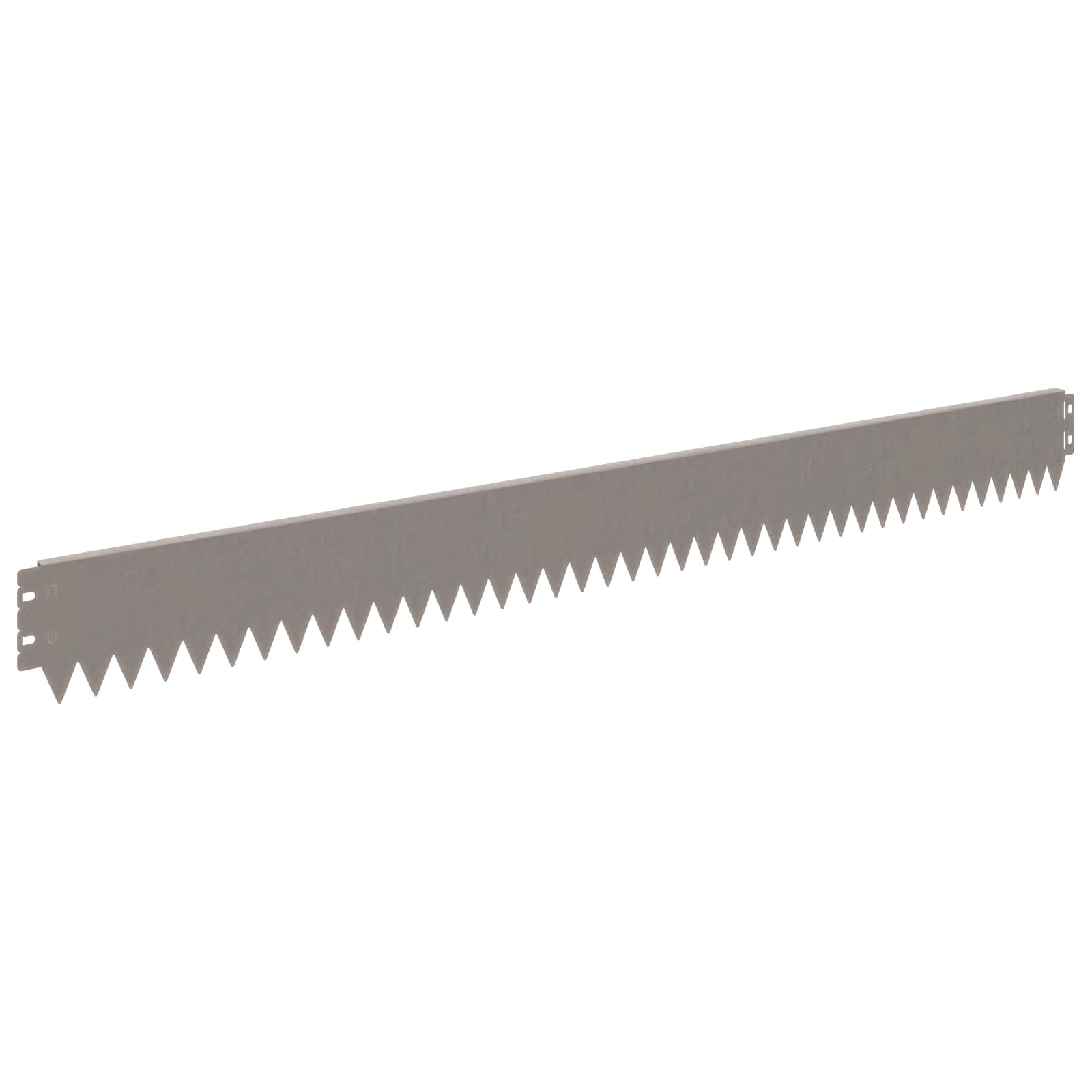 vidaXL Lawn Edging 20 pcs 103 x 10 cm Steel Rusty 5