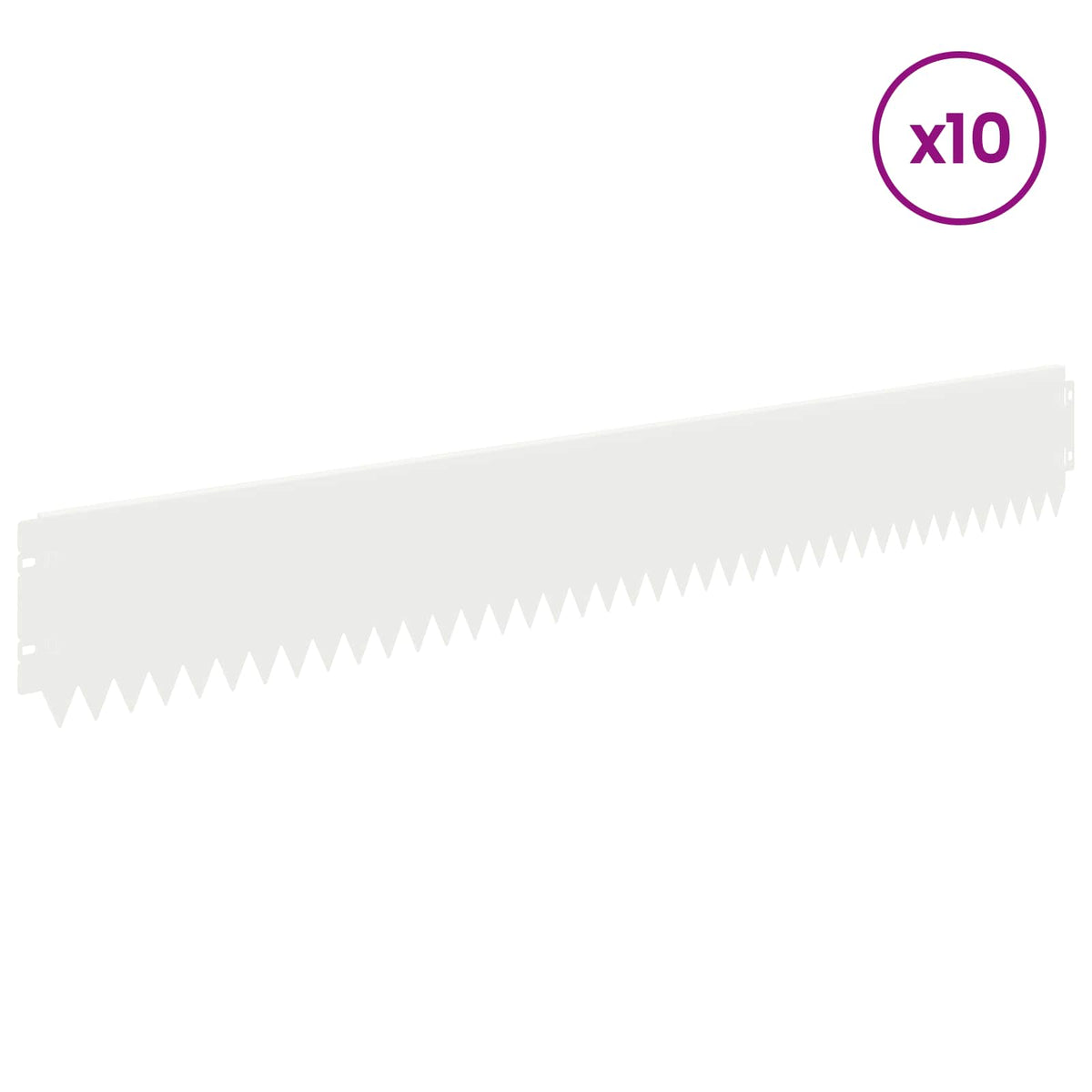 Lawn Edging 103 x Steel 10 pcs