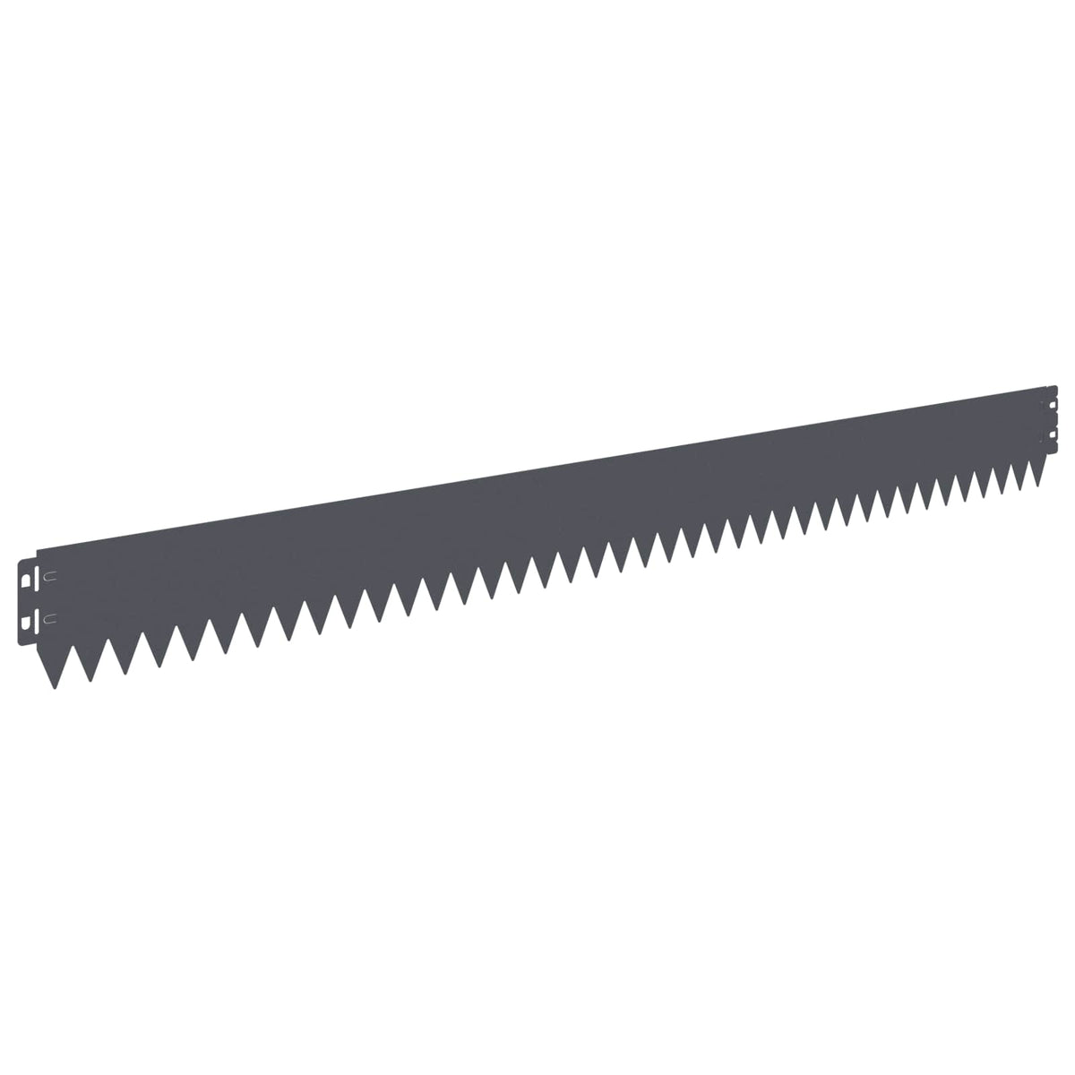 Lawn Edging 103 x 10 cm Steel 50 pcs Anthracite