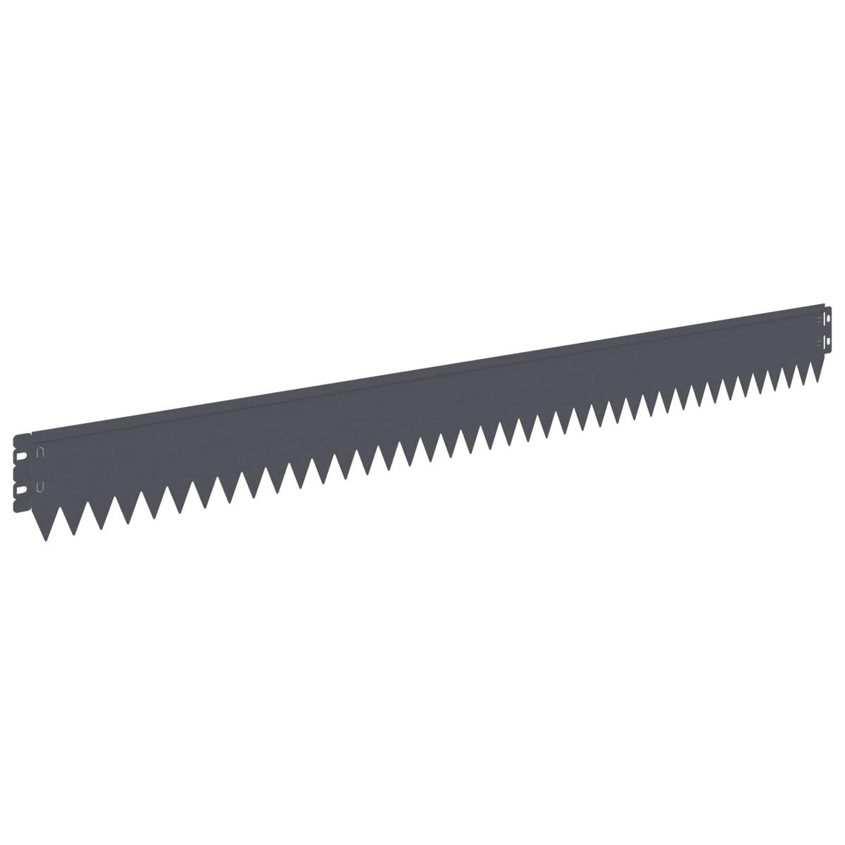 Lawn Edging 103 x 10 cm Steel 50 pcs Anthracite