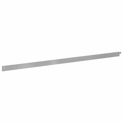 vidaXL Lawn Edging 20 pcs 102 x 4 x 4 cm Steel Silver 6