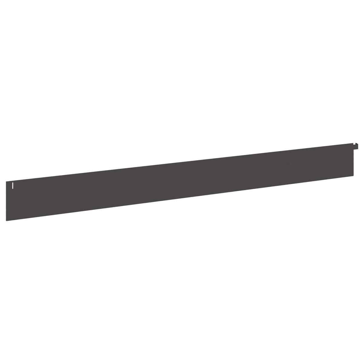 Lawn Edging 102 x 10 x 4 cm Steel 20 pcs Black