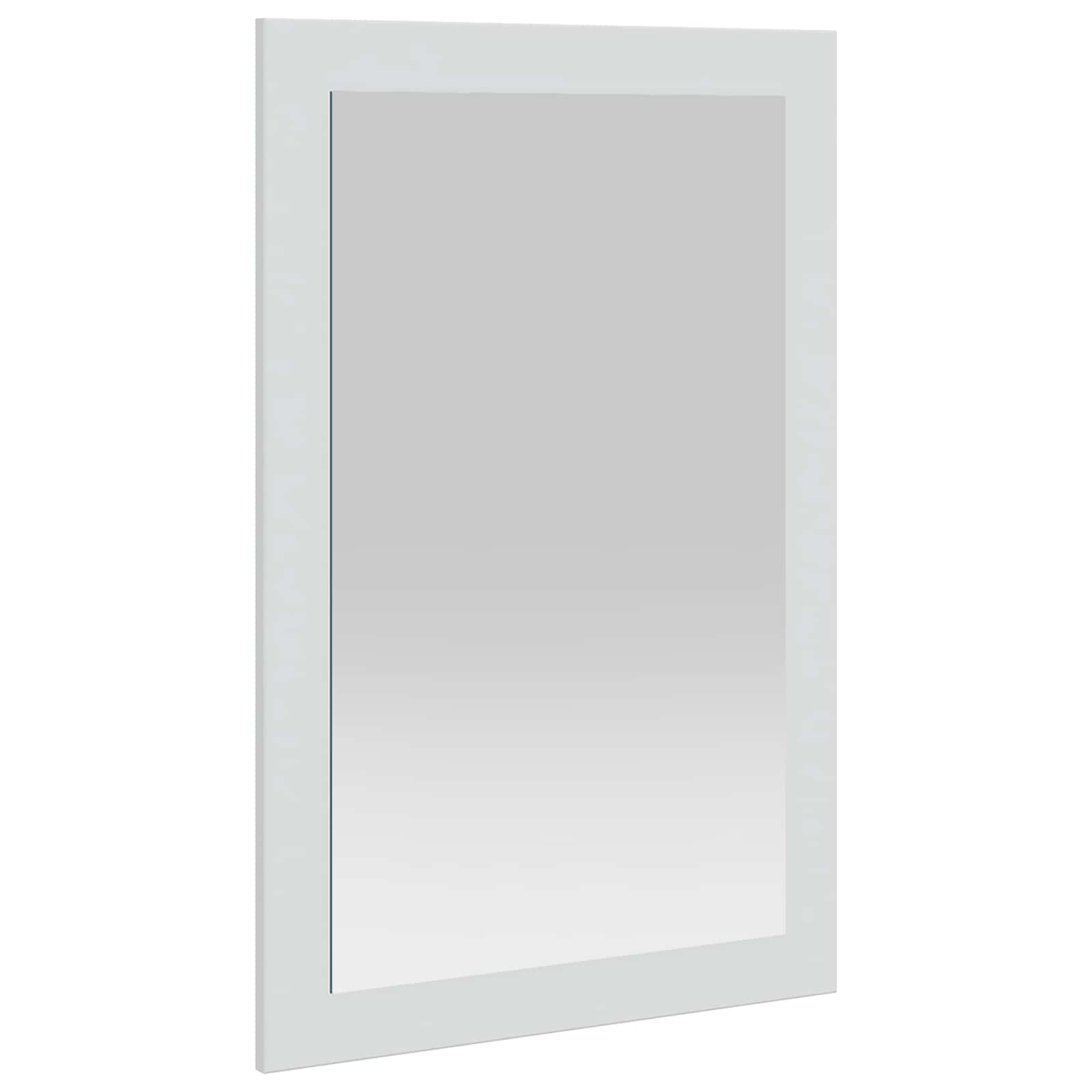 vidaxl Mirror FAUSKE White 43 x 3.5 x 77 cm Rectangular 4